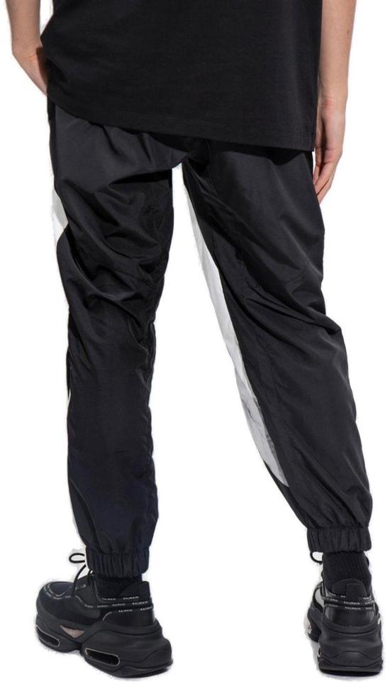  발망 트레이닝/조거 팬츠 YH0PR120XD25EEE BLACK - BALMAIN