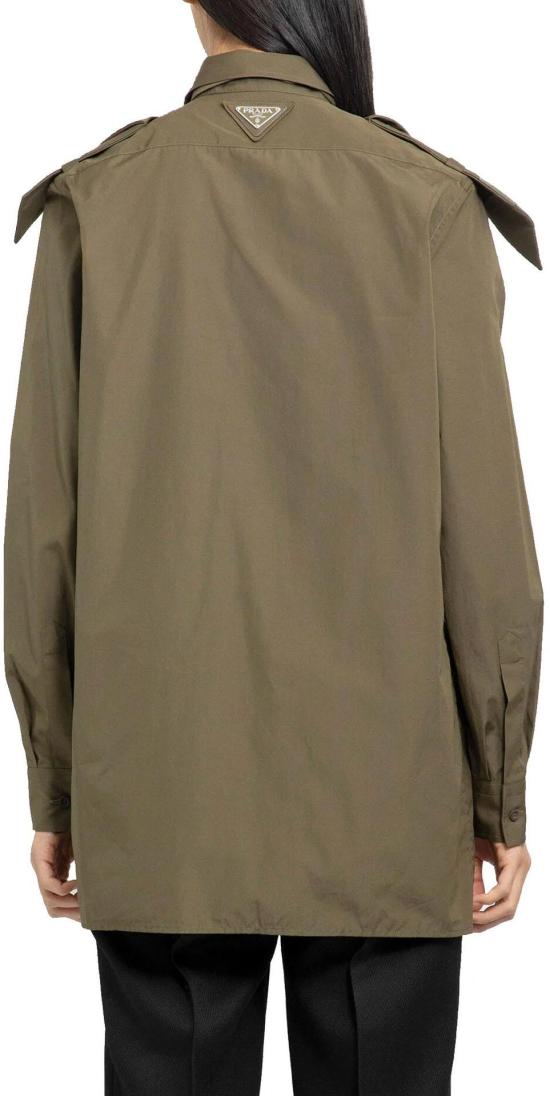  프라다 셔츠 P479GR127VF0334 GREEN - PRADA