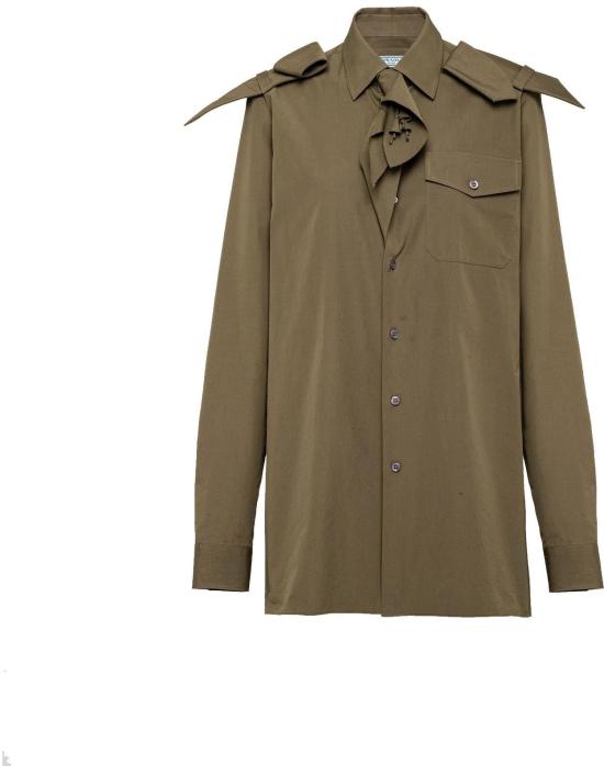  프라다 셔츠 P479GR127VF0334 GREEN