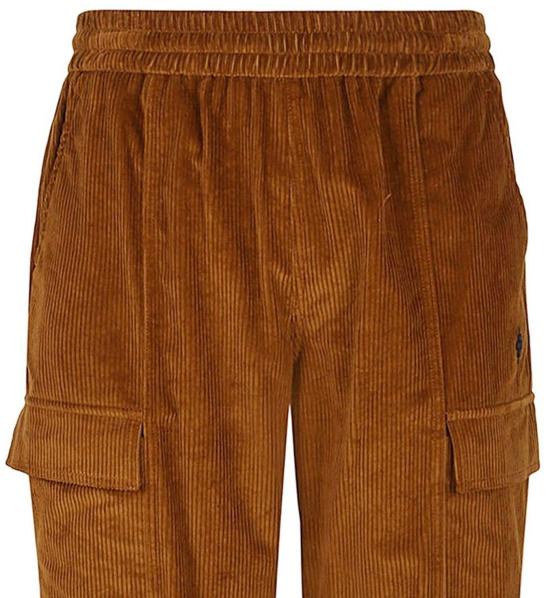  마르셀로 불론 트레이닝/조거 팬츠 CMCA173F21FAB0016010 BROWN - MARCELO BURLON