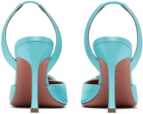  아미나 무아디 힐/펌프스 CAMELIASLING90CARIBBEAN GREEN - AMINA MUADDI