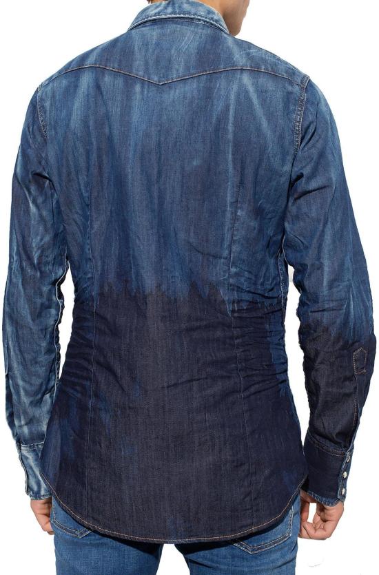24FW 디스퀘어드2 데님 셔츠 S78DM0031S30341470 BLUE - DSQUARED2