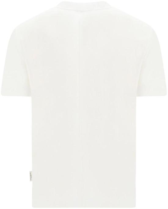  파올로페코라 반팔 티셔츠 F14141381101 WHITE - PAOLO PECORA MILANO