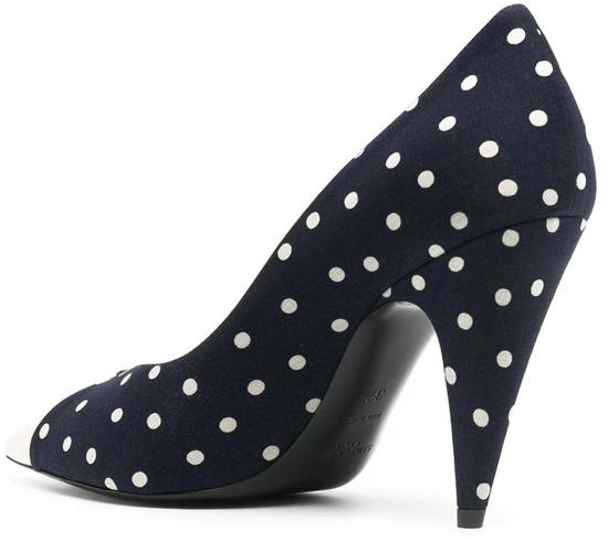  생로랑 힐/펌프스 64179214T10 BLUE - SAINT LAURENT