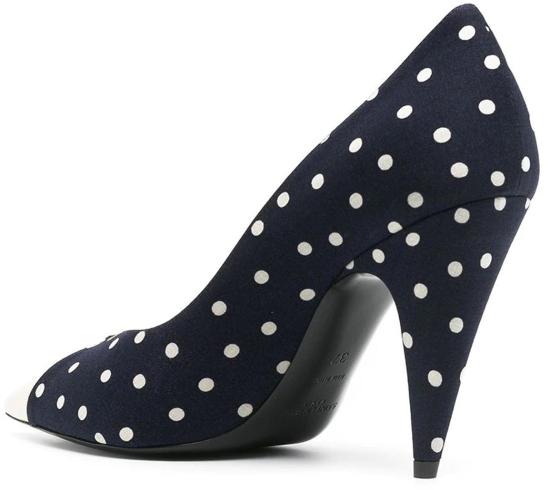  생로랑 힐/펌프스 64179214T10 BLUE - SAINT LAURENT