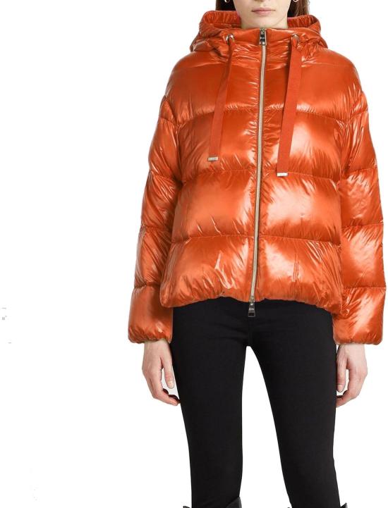 25FW 에르노 숏패딩 PI1148D120175880 ORANGE - HERNO