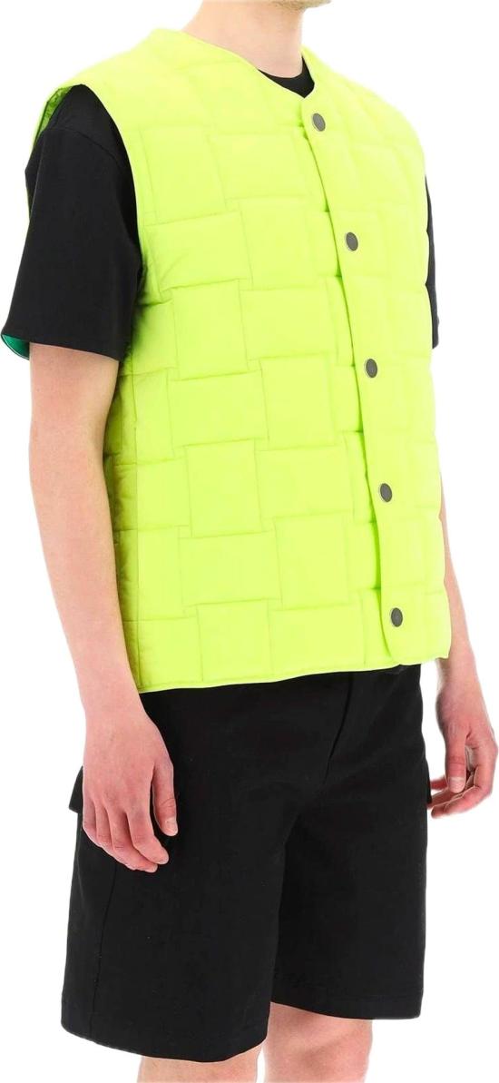  보테가베네타 베스트 700402VF4K07214 GREEN - BOTTEGA VENETA