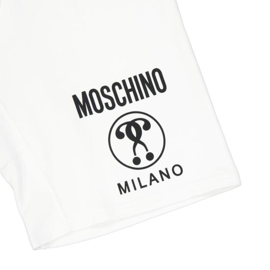  모스키노 숏팬츠 ZPA030220281001 WHITE - MOSCHINO