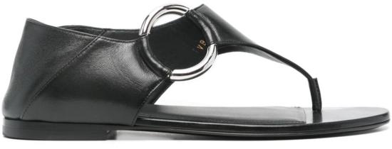 24FW 생로랑 샌들 776411AAC6O1000 BLACK