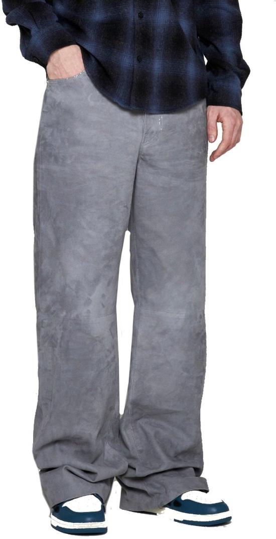  아미리 스트레이트 팬츠 AW22MLP003030 GREY - AMIRI