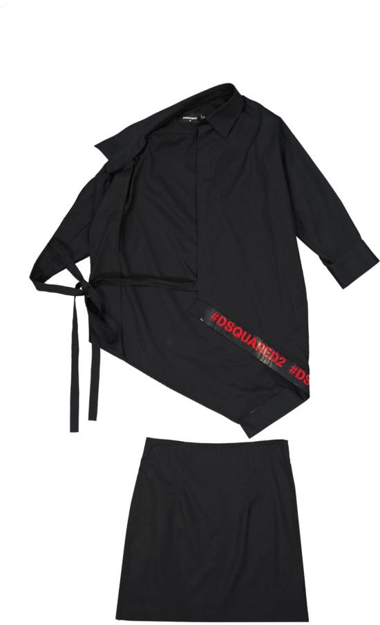  디스퀘어드2 탑 S75FZ0034STN836961 BLACK