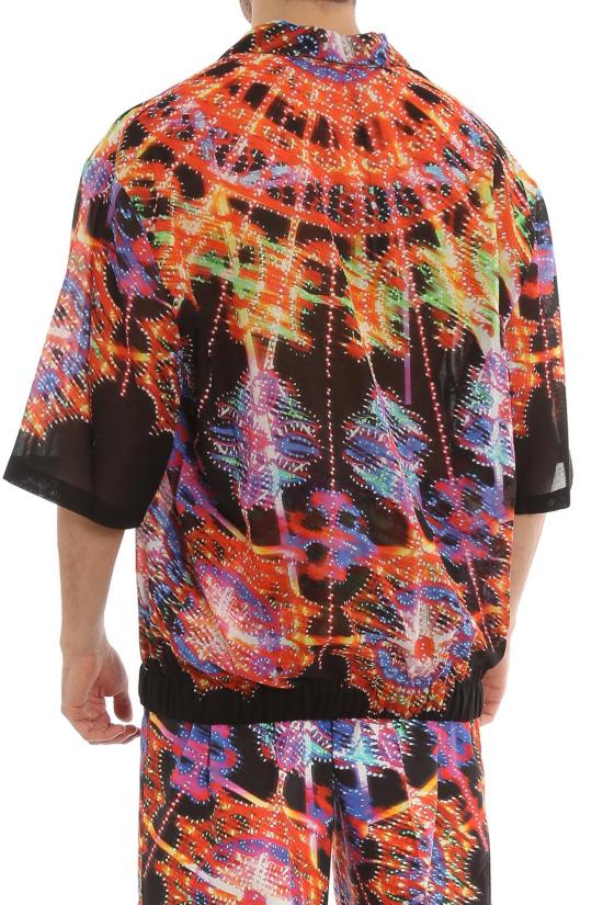  돌체앤가바나 반팔 셔츠 G5IR4THH5AKHH3OF BLACK - DOLCE & GABBANA