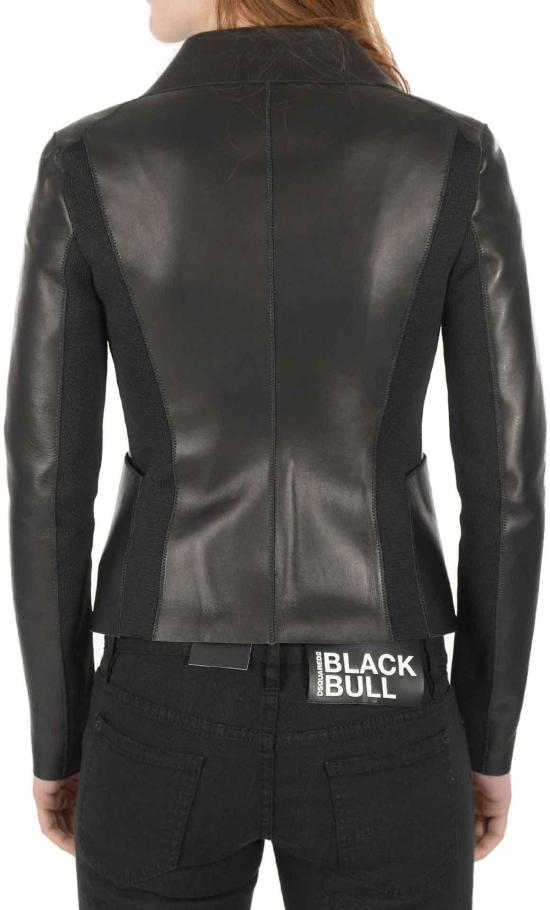  디스퀘어드2 가죽 자켓 S72BN0616SY1554900 BLACK - DSQUARED2