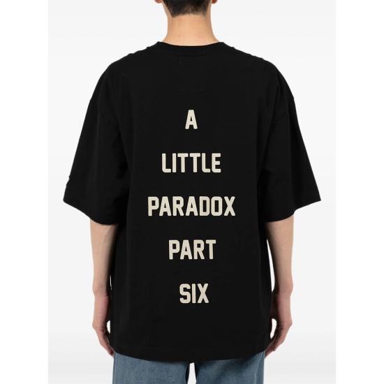 25FW 메종 미하라 야스히로 반팔 티셔츠 J15TS762BLACK DOM - MAISON MIHARA YASUHIRO