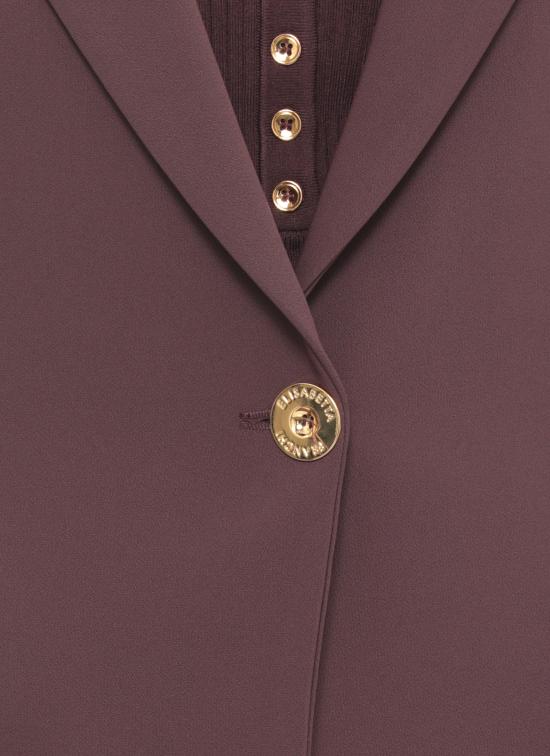 25FW 엘리자베타프랜치 수트 자켓 GI17556E2 EA4 Brown - ELISABETTA FRANCHI