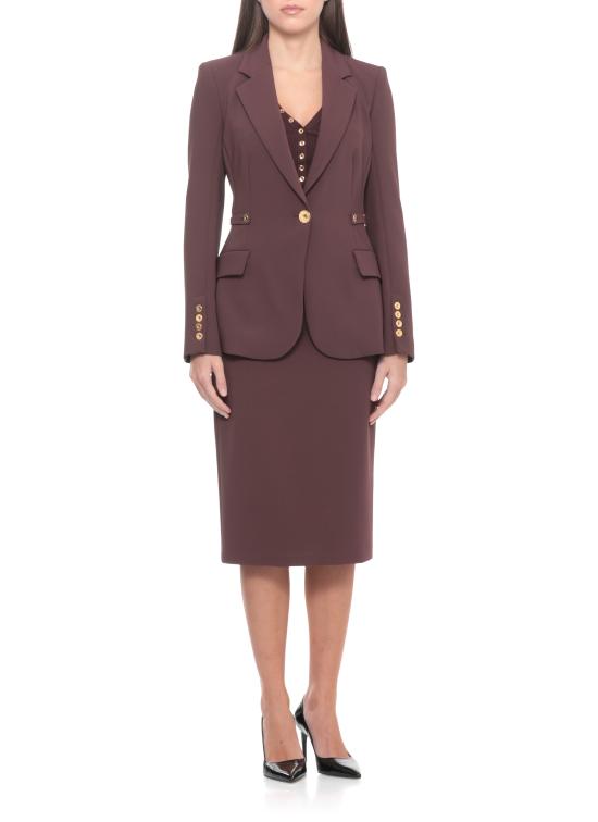 25FW 엘리자베타프랜치 수트 자켓 GI17556E2 EA4 Brown - ELISABETTA FRANCHI