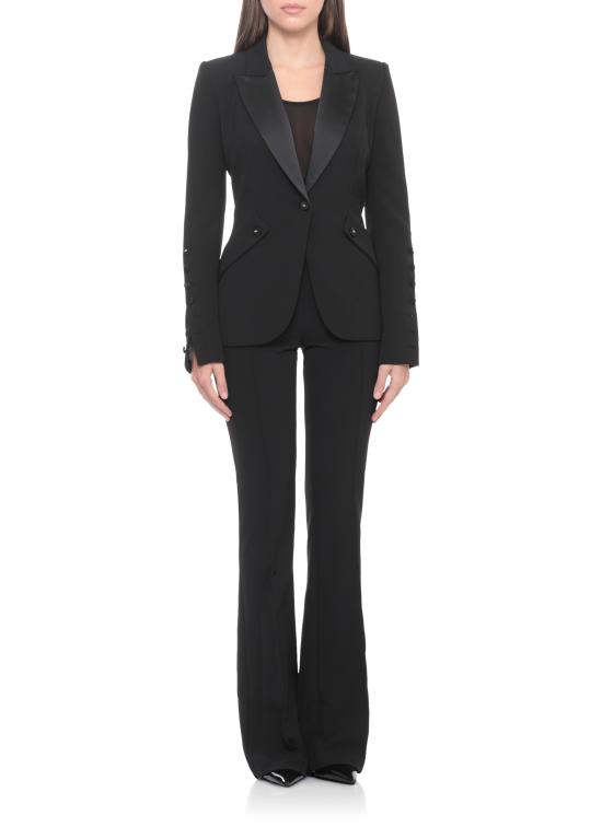 25FW 엘리자베타프랜치 수트 자켓 GI15456E2 110 Black - ELISABETTA FRANCHI