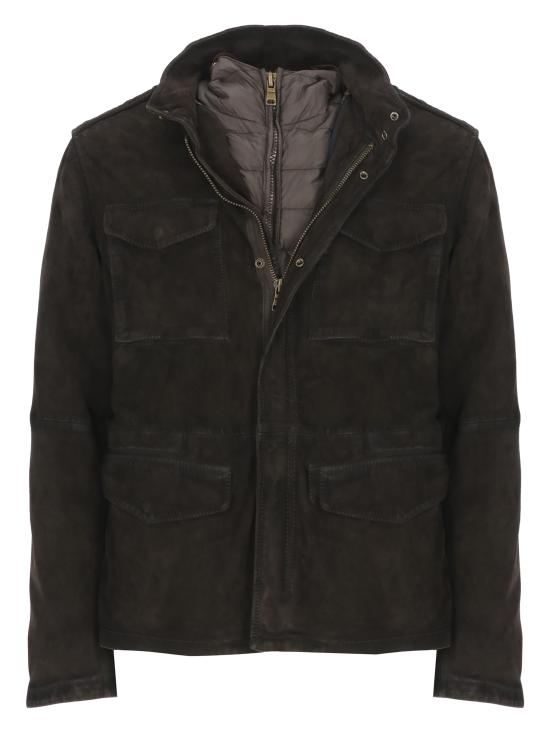 25FW 더 잭 레더스 가죽 자켓 ROGE BURS06 Brown