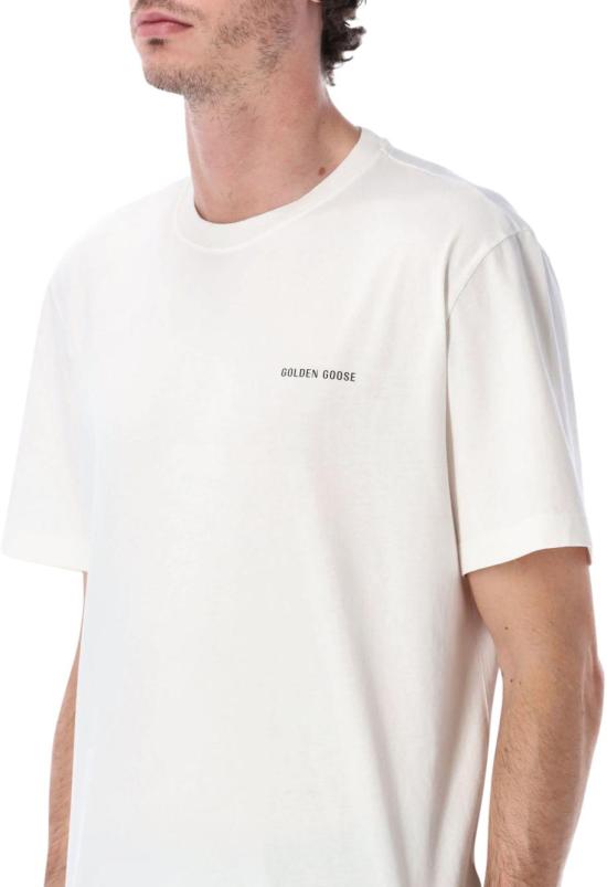 26SS 골든구스 반팔 티셔츠 GMP01220P00238010363 WHITE - GOLDEN GOOSE