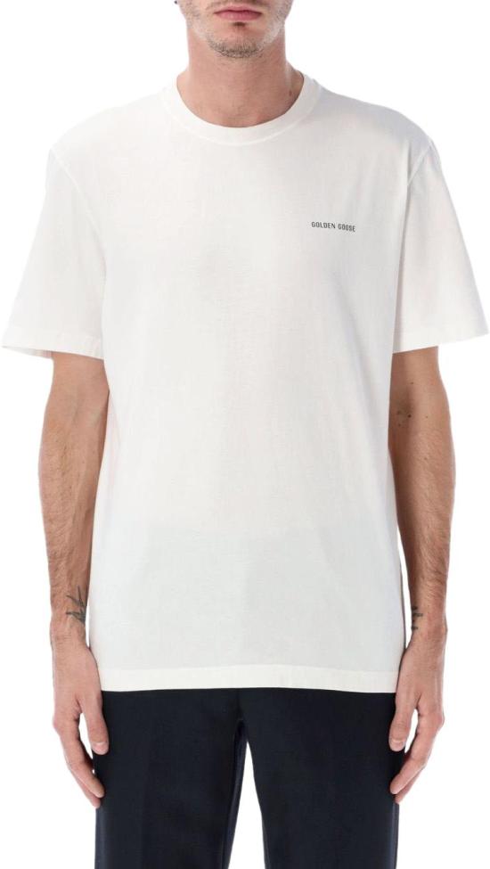 26SS 골든구스 반팔 티셔츠 GMP01220P00238010363 WHITE