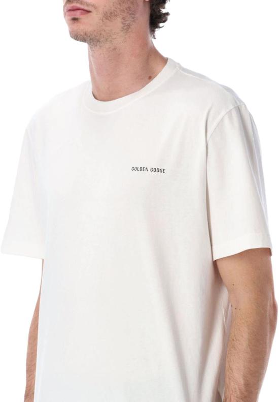 26SS 골든구스 반팔 티셔츠 GMP01220P00238010363 WHITE - GOLDEN GOOSE