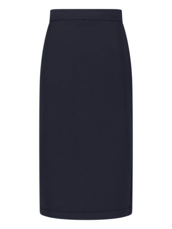 24FW 몽클레어 미디 스커트 403 8H000 01 89A8K 999 Black