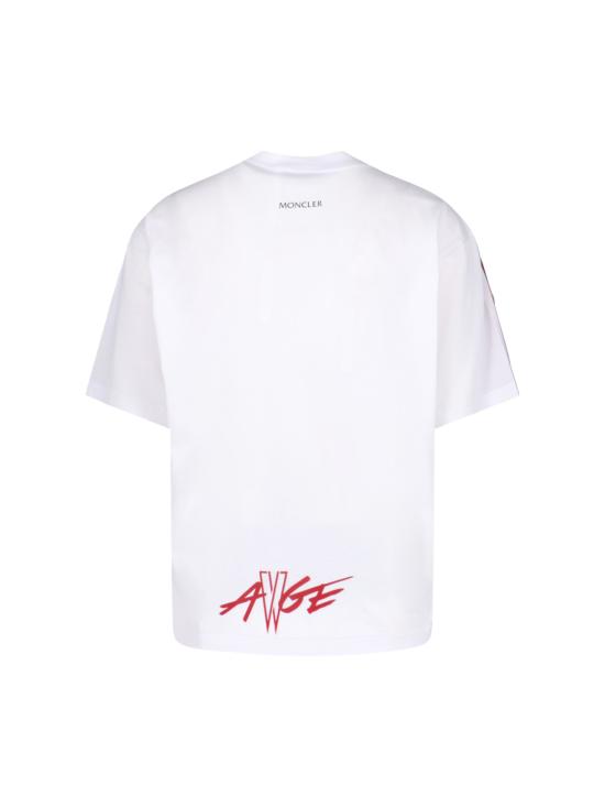 24FW 몽클레어 반팔 티셔츠 404 8C000 01 89AYW 457 Red - MONCLER