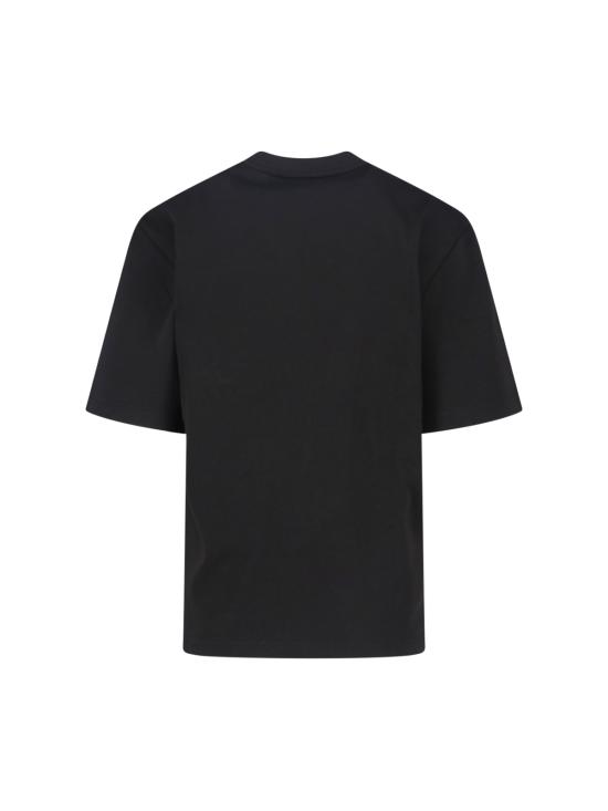 24FW 몽클레어 반팔 티셔츠 403 8C000 01 89AUG 999 Black - MONCLER