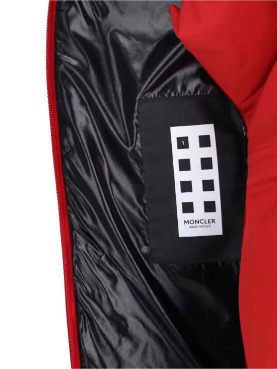 24FW 몽클레어 패딩 조끼 404 1A000 16 M6979 463 Red - MONCLER
