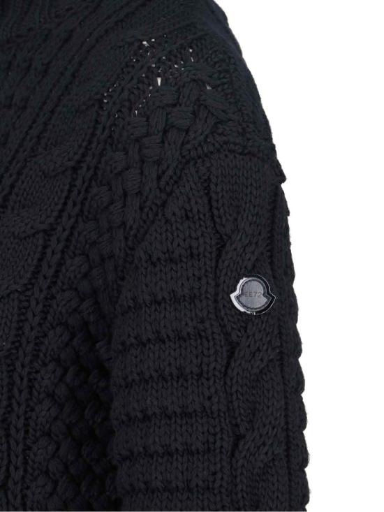 24FW 몽클레어 터틀넥 403 9F000 02 M6727 999 Black - MONCLER