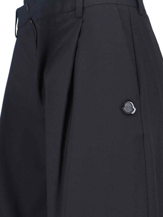 24FW 몽클레어 스트레이트 팬츠 403 2A000 03 M6523 999 Black - MONCLER