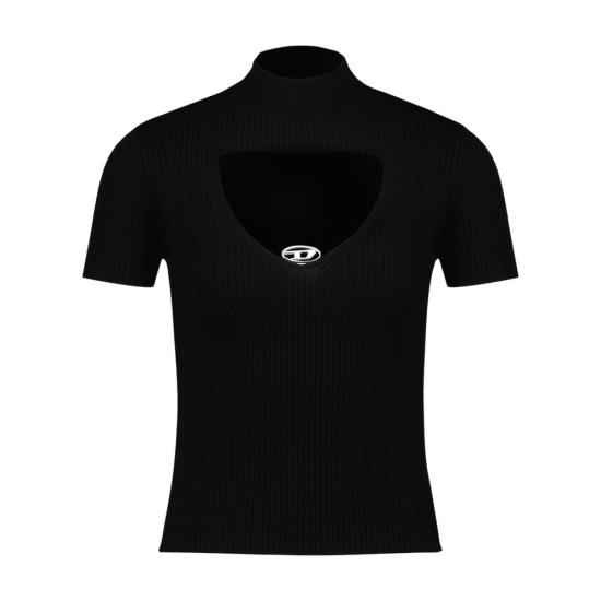 26SS 디젤 반팔 티셔츠 A21401 0PLBF 9XX black