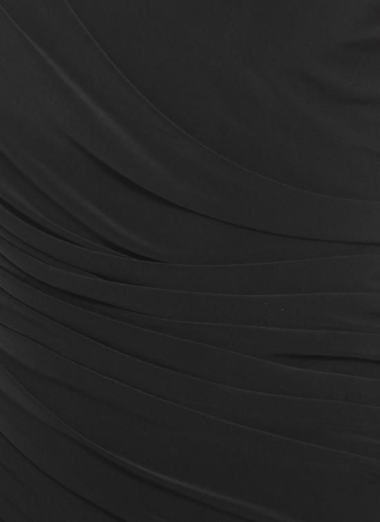 25FW 노마카말리 미디 원피스 KK2223PL667 001 Black - NORMA KAMALI