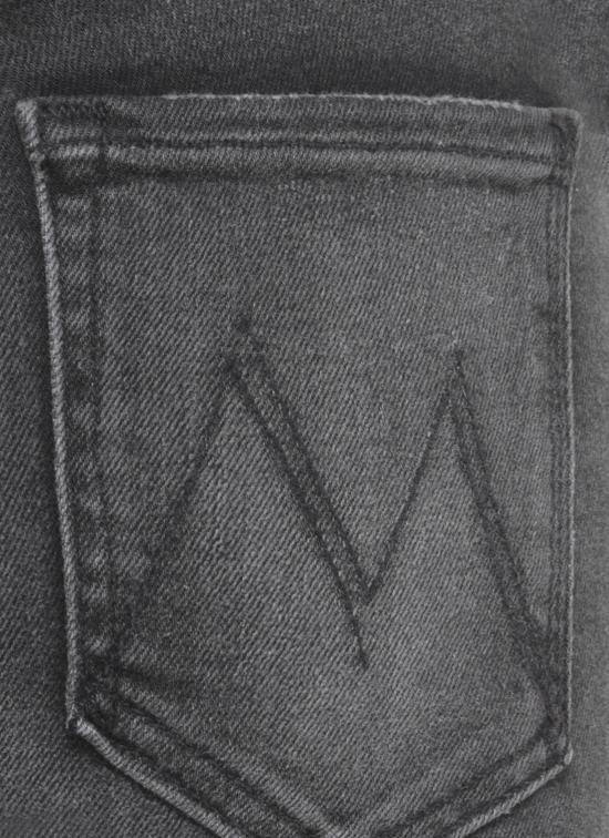 25FW 마더 데님 팬츠 10507 1611 THE HUSTLER ROLLERNTS Black - MOTHER