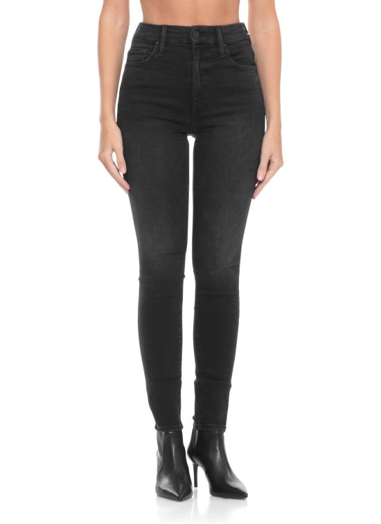 25FW 마더 데님 팬츠 1221 1611 HIGH WAISTED LOOKERSPF Black - MOTHER