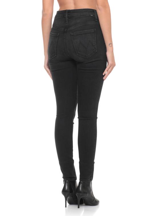 25FW 마더 데님 팬츠 1221 1611 HIGH WAISTED LOOKERSPF Black - MOTHER