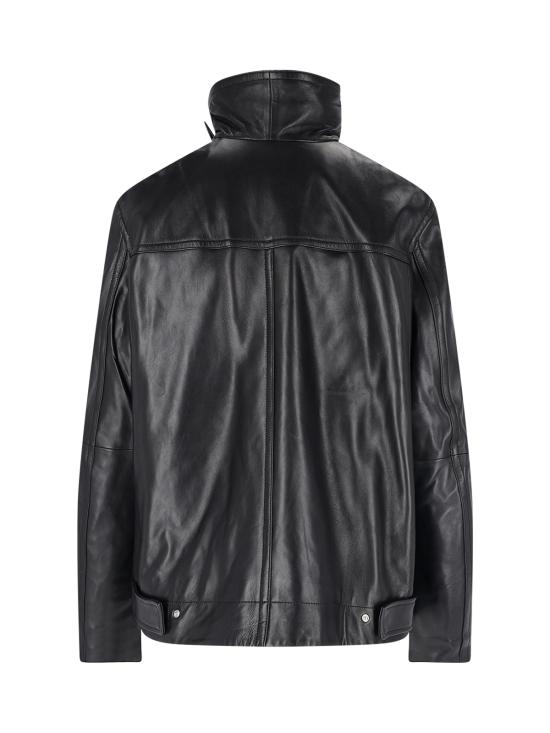 26SS 스포트막스 가죽 자켓 2612441021600 002 Black - SPORTMAX