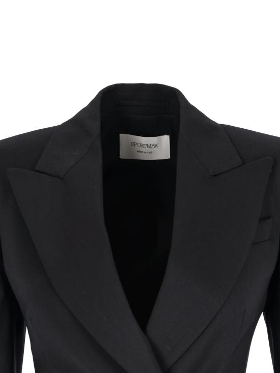 26SS 스포트막스 수트 자켓 2612041011600 004 Black - SPORTMAX