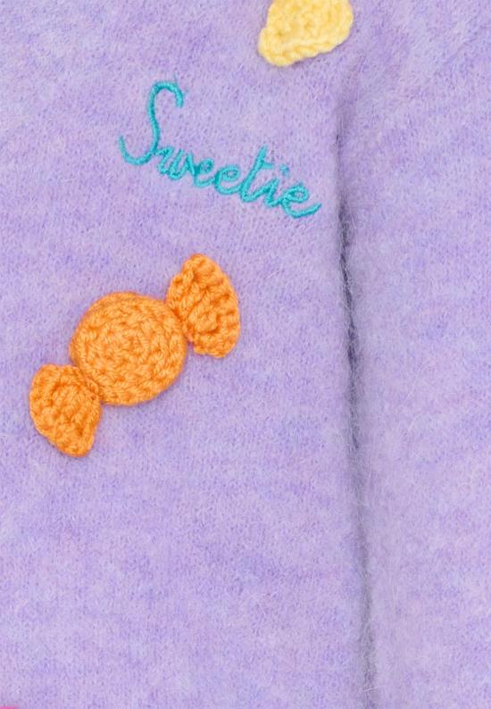 25FW [키즈] 세인트바쓰 가디건 CLH0003 00713E LILAC - MC2 SAINT BARTH