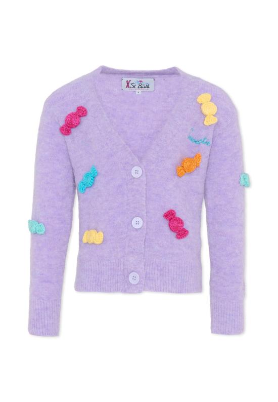 25FW [키즈] 세인트바쓰 가디건 CLH0003 00713E LILAC