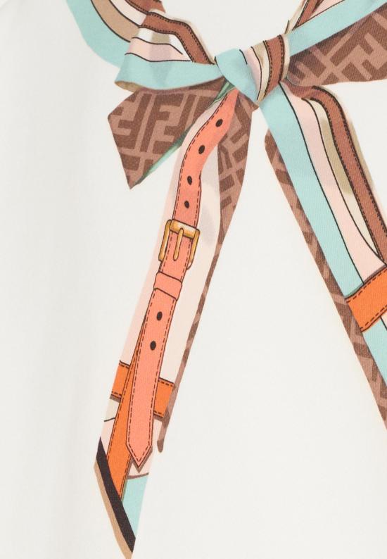 25FW [키즈] 펜디 니트/스웻셔츠 JFH163 5V0 F0TU9 WHITE - FENDI