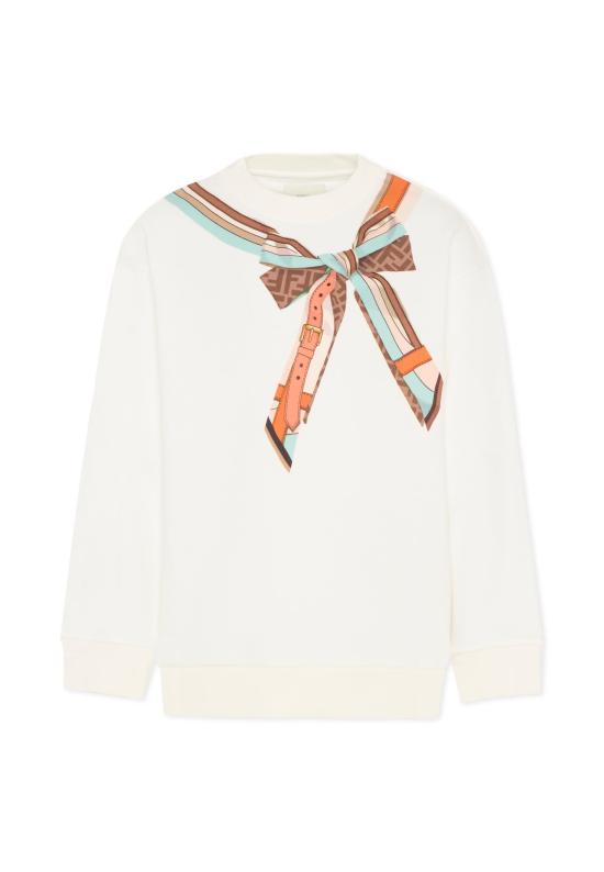 25FW [키즈] 펜디 니트/스웻셔츠 JFH163 5V0 F0TU9 WHITE