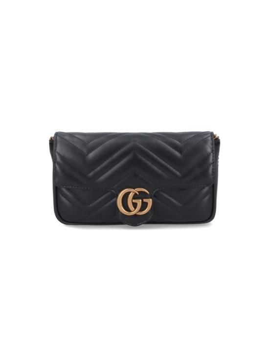25FW 구찌 GG 마몽 스몰 숄더백 GG 마몽 스몰  751526 AACCE1061 Black
