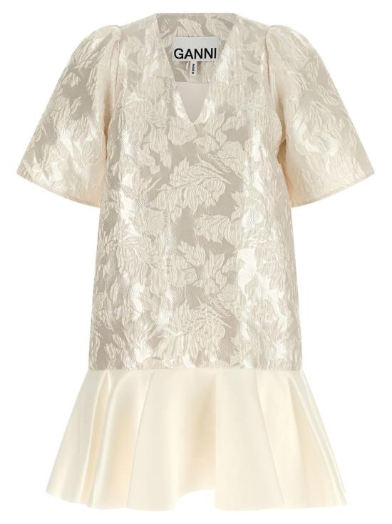 26SS 가니 원피스 A1030105135 WHITE