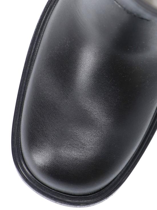 25FW 구찌 미드힐 부츠 834766 AAE2C1000 Black - GUCCI