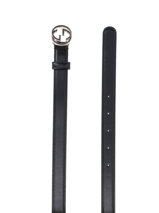 25FW 구찌 레귤러 벨트 813005 0YA0G1000 Black - GUCCI