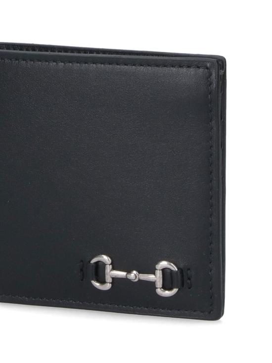 25FW 구찌 홀스빗 바이폴드 웰렛 846950 AAFP11000 Black - GUCCI