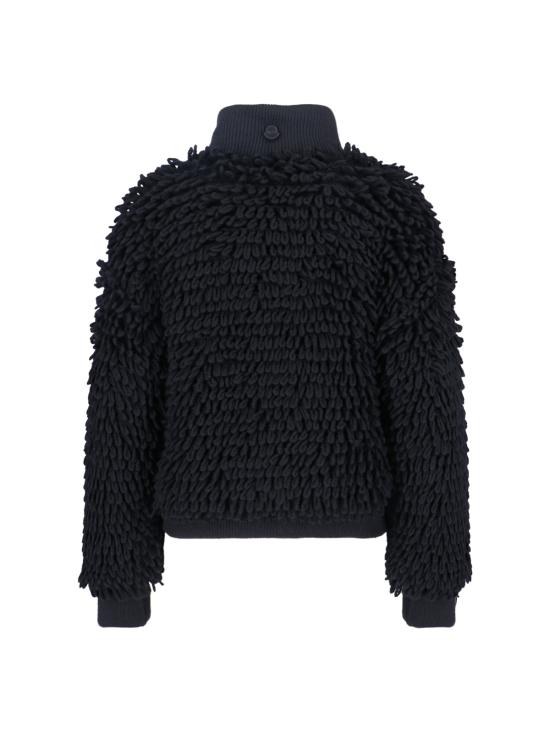 24FW 몽클레어 무스탕 403 9B000 04 M6567 999 Black - MONCLER