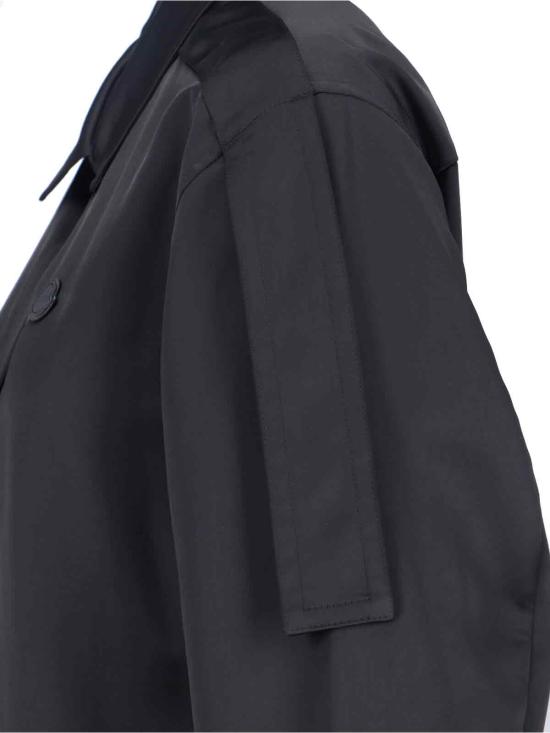 24FW 몽클레어 셔츠 403 2F000 02 M6521 999 Black - MONCLER