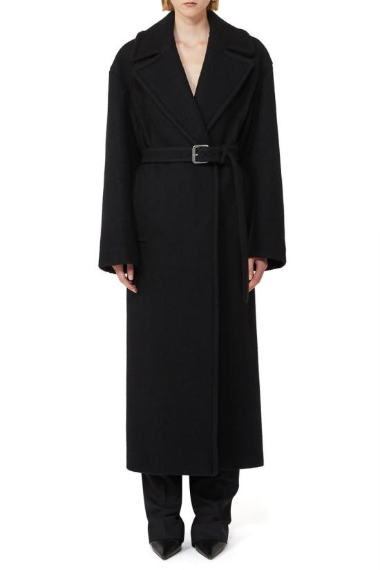 25FW 스포트막스 ZEBRA 체브라 오버사이즈 코트  2522016022600004 Black - SPORTMAX